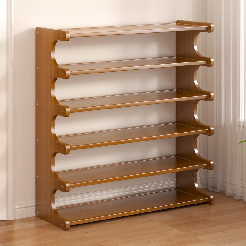 puerta de rack de zapatos un lote de dormitorio multicapa simple pasillo puerta estrecha gabinete de zapatos almacenamiento de alquiler estante