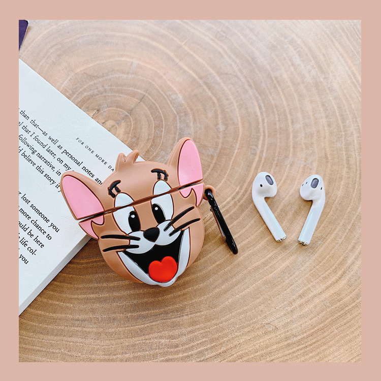 Airpods4 funda protectora 2024 funda para auriculares para dibujos animados de silicona para Apple bluetooth funda de silicona ins linda 4ta generación