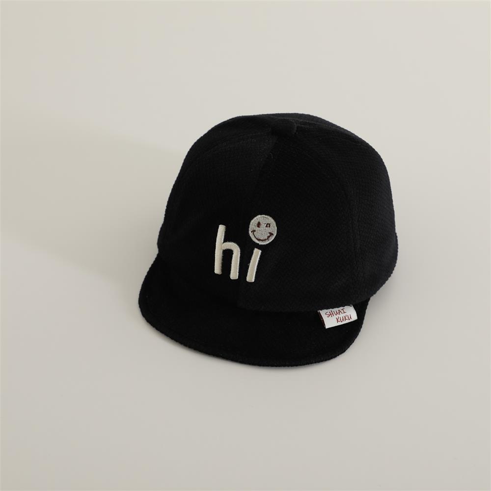 Sombreros para bebés bordados HI primavera y otoño nueva moda para niños niñas bebés coreanos sombreros de béisbol para niños