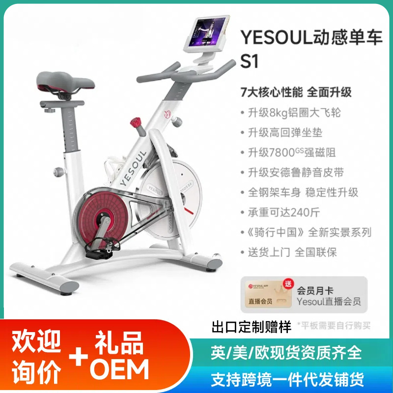 Wild Beast Smart Spinning Bike Home Bicycle Sports Fitness Equipment Indoor Exercise Bike Silent Weight Loss S1