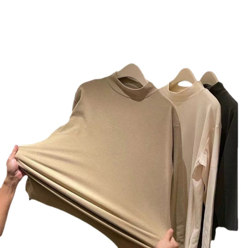 Dongdaemun рубашка бойфренда 3.0 полуводолазка нижняя рубашка осень и зима мужская микро бархатная удобная зимняя внутренняя теплая рубашка