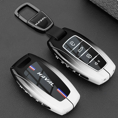 Car key bag: key case, Haval H6 Menglong - type-c-metal-buckle-ink-black