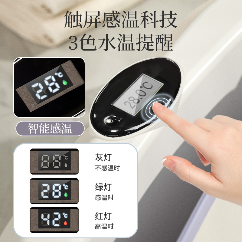 樂邦尼兒童洗澡桶寶寶泡澡桶小孩可摺疊浴桶浴盆大號嬰兒洗澡盆