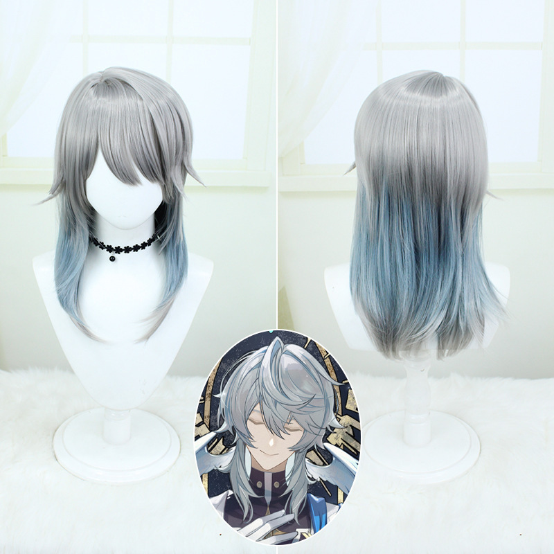 Sky Railway Sunday Cos Wig Simulation Scalp Top