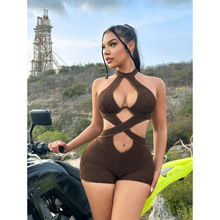 D 29291 Women's halter hollow backless bodysuit Ůʿ�Ҳ��ο�