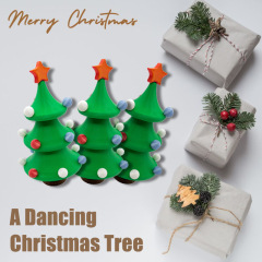 クロスボーダー3Dプリントはクリスマスツリーを踊るクリスマスの祝日DIYプレゼントのアイデアが子供のおもちゃを解凍する
