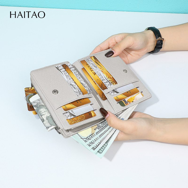 2025 nueva billetera para mujer, billetera corta de alta gama para mujer, billetera para mujer, billetera para mujer, venta al por mayor