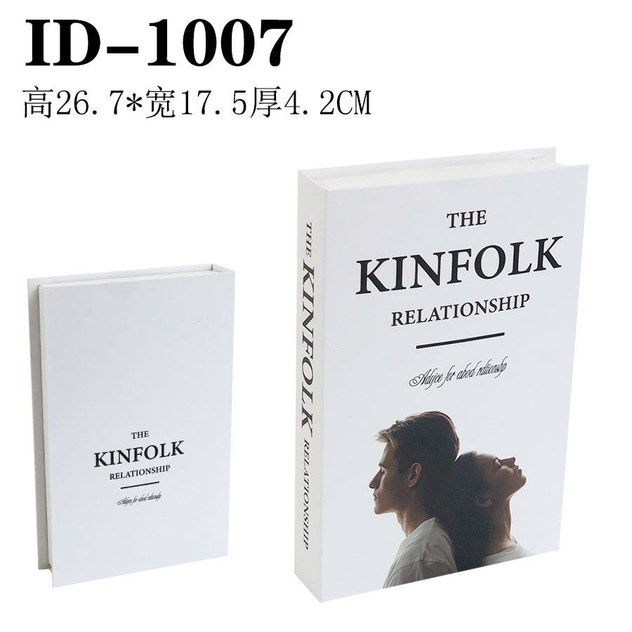 Nordic moderno libro falso plegable Inglés simulación libro accesorios de decoración libro Hotel hogar suave decoración libro