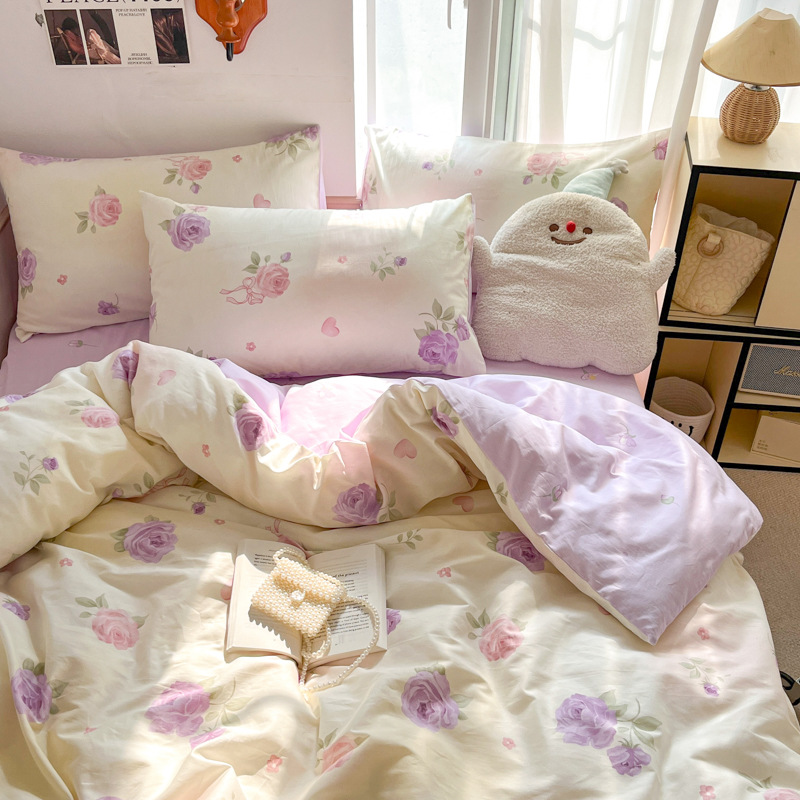 약간 달콤한 [면 100%, 피부 친화적, 통기성 및 부드러움]