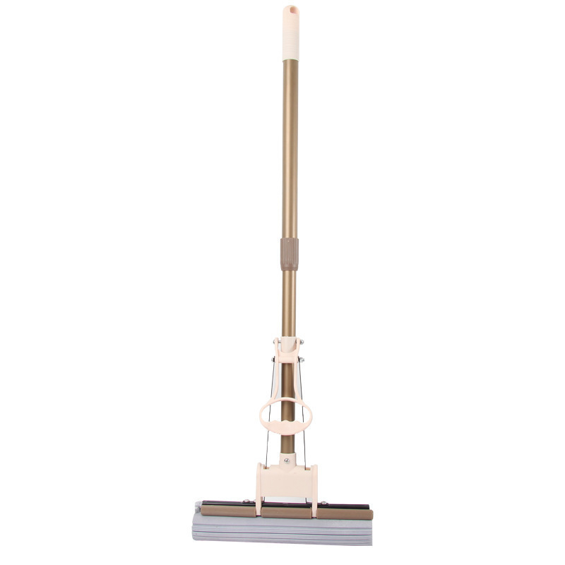 Mop rubber cotton mop gift 10 yuan shop roller squeeze sponge mop