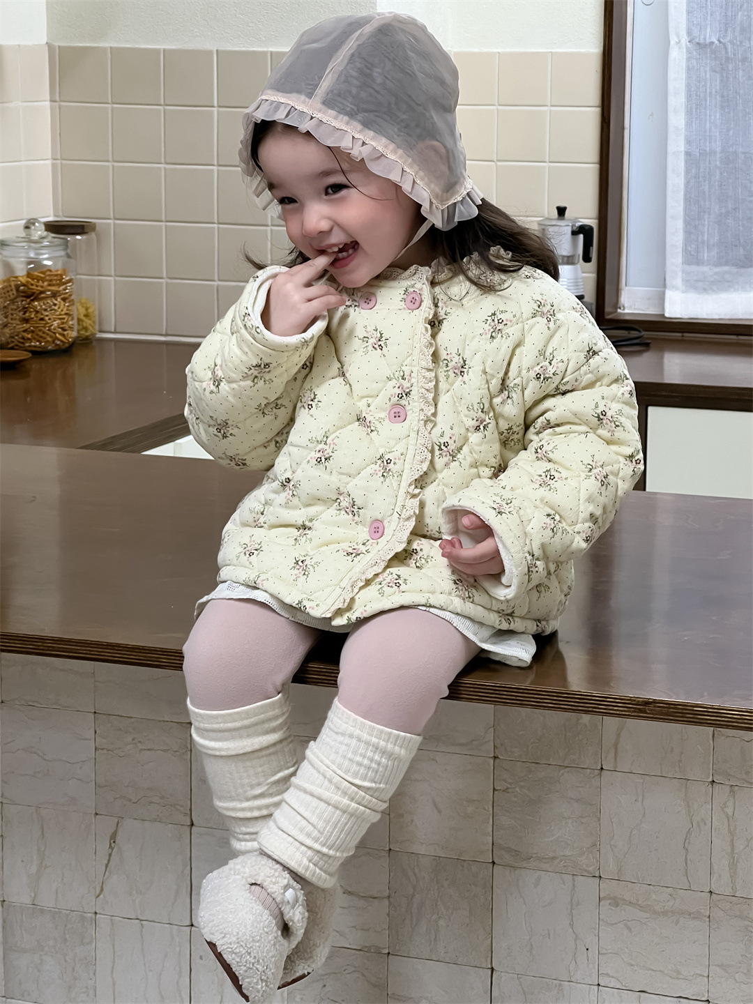 Ropa de invierno para bebés, ropa de algodón para bebés, ropa de invierno coreana para niños, ropa de algodón para niñas, abrigo de algodón