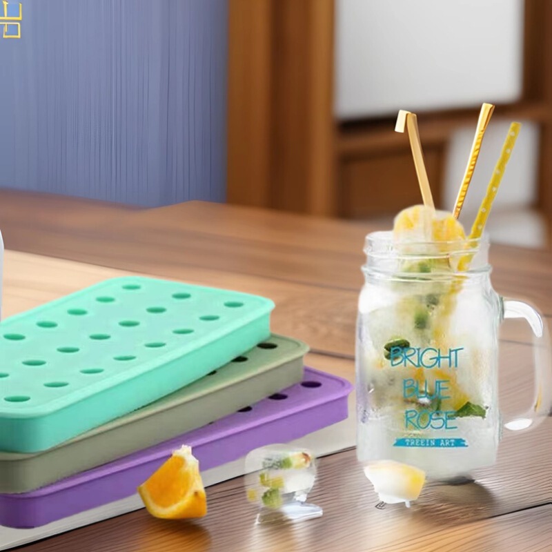 Summer Ice-Making Silicone Ice Ball Ice Tray Mold Chocolate Lava Mooncake Filling Mold Frozen Ice Cube Ice Bead Silicone Ice Tray