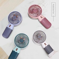 新しい漫画ポータブルハンドヘルド小型ファン USB 充電家庭学生寮屋外多用途小さなギフト