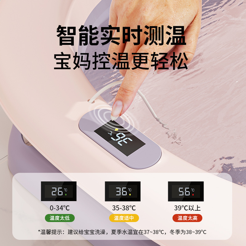 bañera para bebés bañera plegable para bebés artículos para bebés domésticos bañera de plástico más bañera grande para niños pequeños