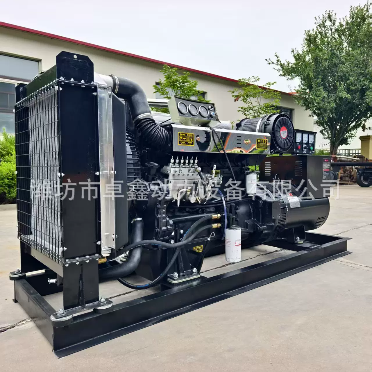 发电机组380V柴油三相30/50/100/300/800KW千瓦潍柴备用电源养殖