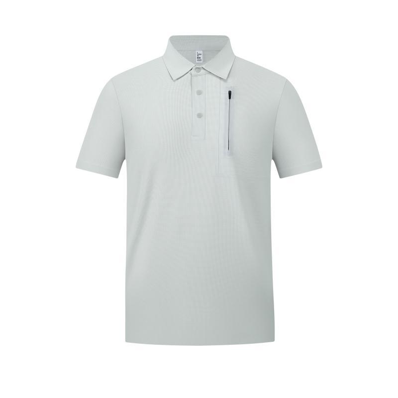 Camiseta de polo de tamaño grande personalizada camiseta transfronteriza ropa de trabajo camiseta cultural bordada logotipo impresa nylon ropa de trabajo de manga corta personalizada
