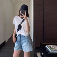 藏肉显瘦～客供莱赛尔天丝垂顺舒适宽松短袖T恤女春夏L0418T