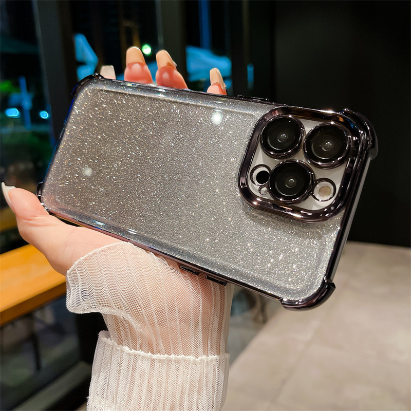 Protector de pantalla todo incluido con bolsas de aire en las cuatro esquinas, funda para teléfono Apple 17 compatible con iPhone 14, funda protectora anticaídas para 13 Pro Max