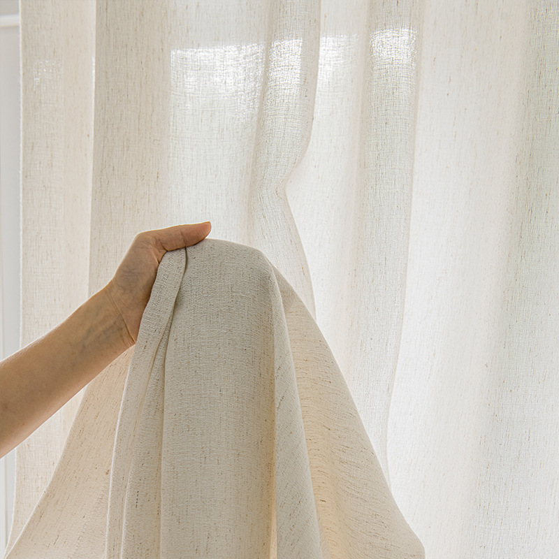 Japanese Style Linen Curtain Gauze Curtain Nordic Simple Japanese Style Artistic Bay Window Balcony Gauze Cotton Linen Shading Window Gauze Japanese Style Linen Curtain Gauze Curtain Nordic Simple Japanese Style Artistic Bay Window Balcony Gauze Cotton Linen Shading Window Gauze
