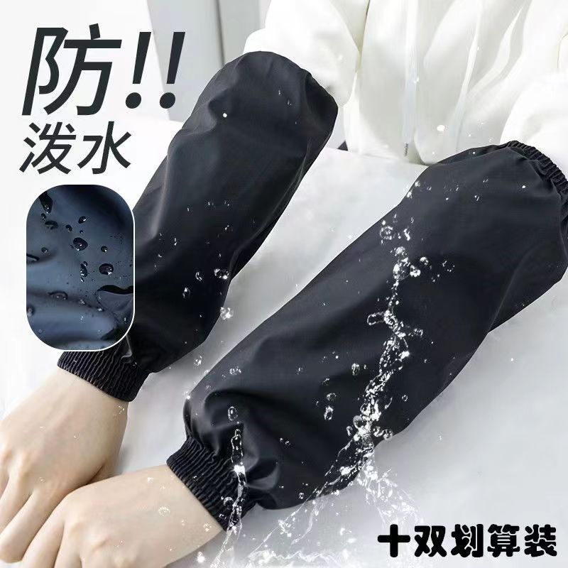 エプロン防水防油男女のキッチン料理は腰を囲んで純色のシンプルなストラップの大ポケットレストランの作業服が大きくなっている|undefined
