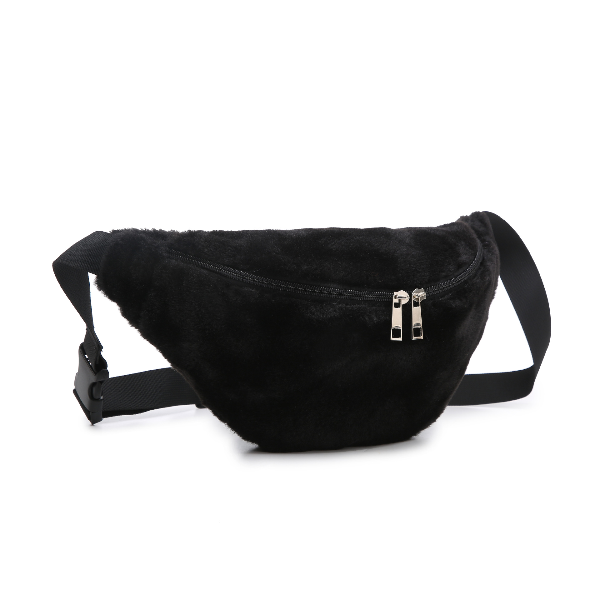 毛绒腰包