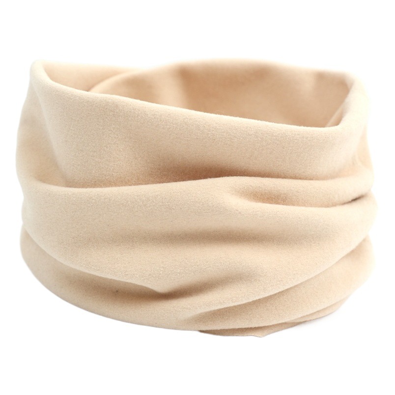De velvet scarf men's and women's cervical fake collar warm collar neck protection scarf pullover neck protection student all-match couple
