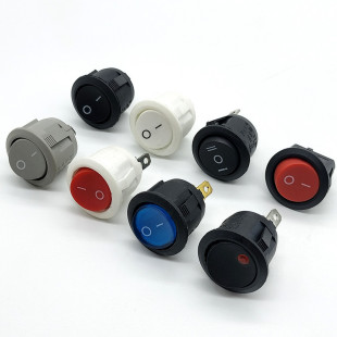 Boat switch KCD1-106 round 2 feet 2 gear KCD1-105 outer diameter 23MM opening 20mm