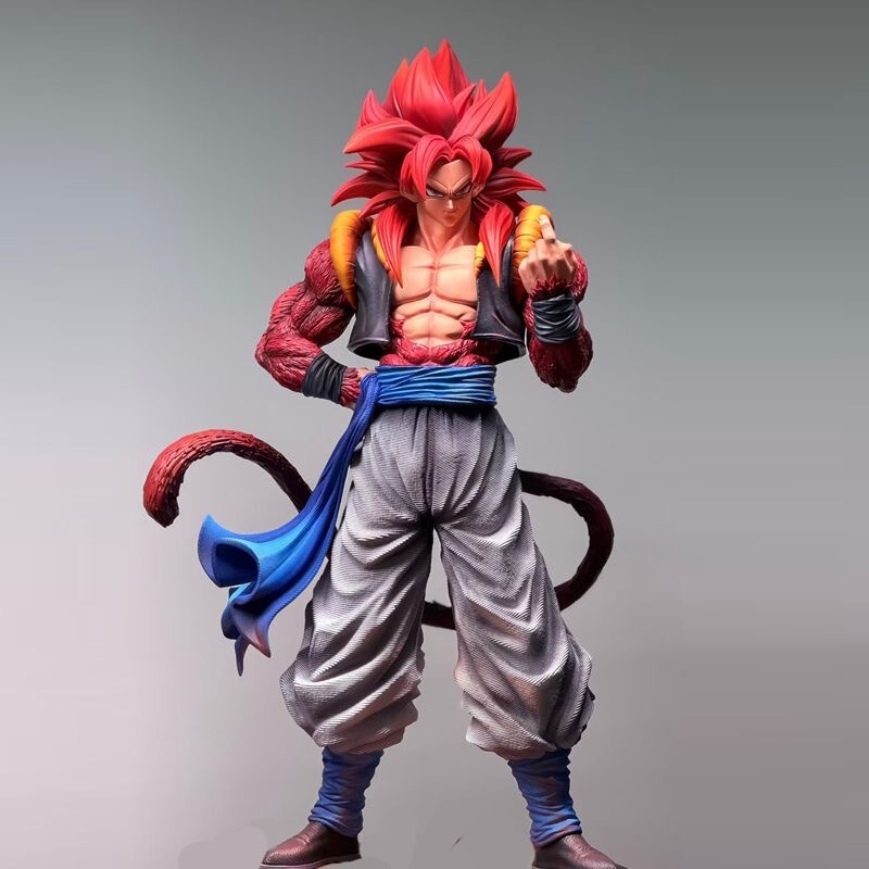 Np Super Saiyan Gogeta Figure Dragon Ball Super Saiyan Desktop Trendy Anime Figure Model Ornament Wholesale