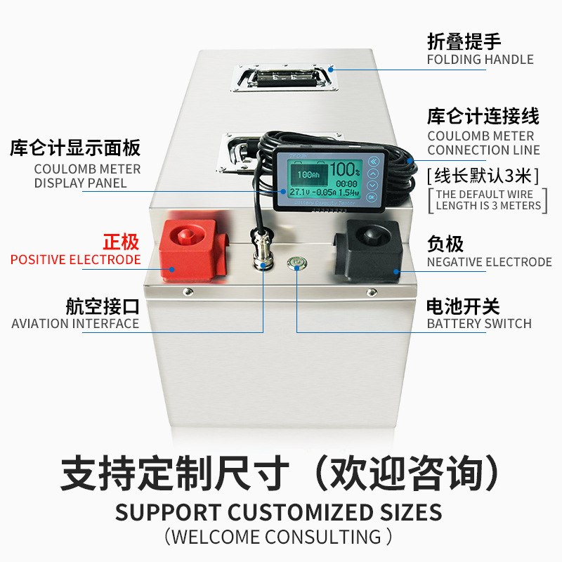 新しいa級電気コア車は屋外電源12V24V48Vリン酸鉄リチウム電池の大容量を改造した|undefined