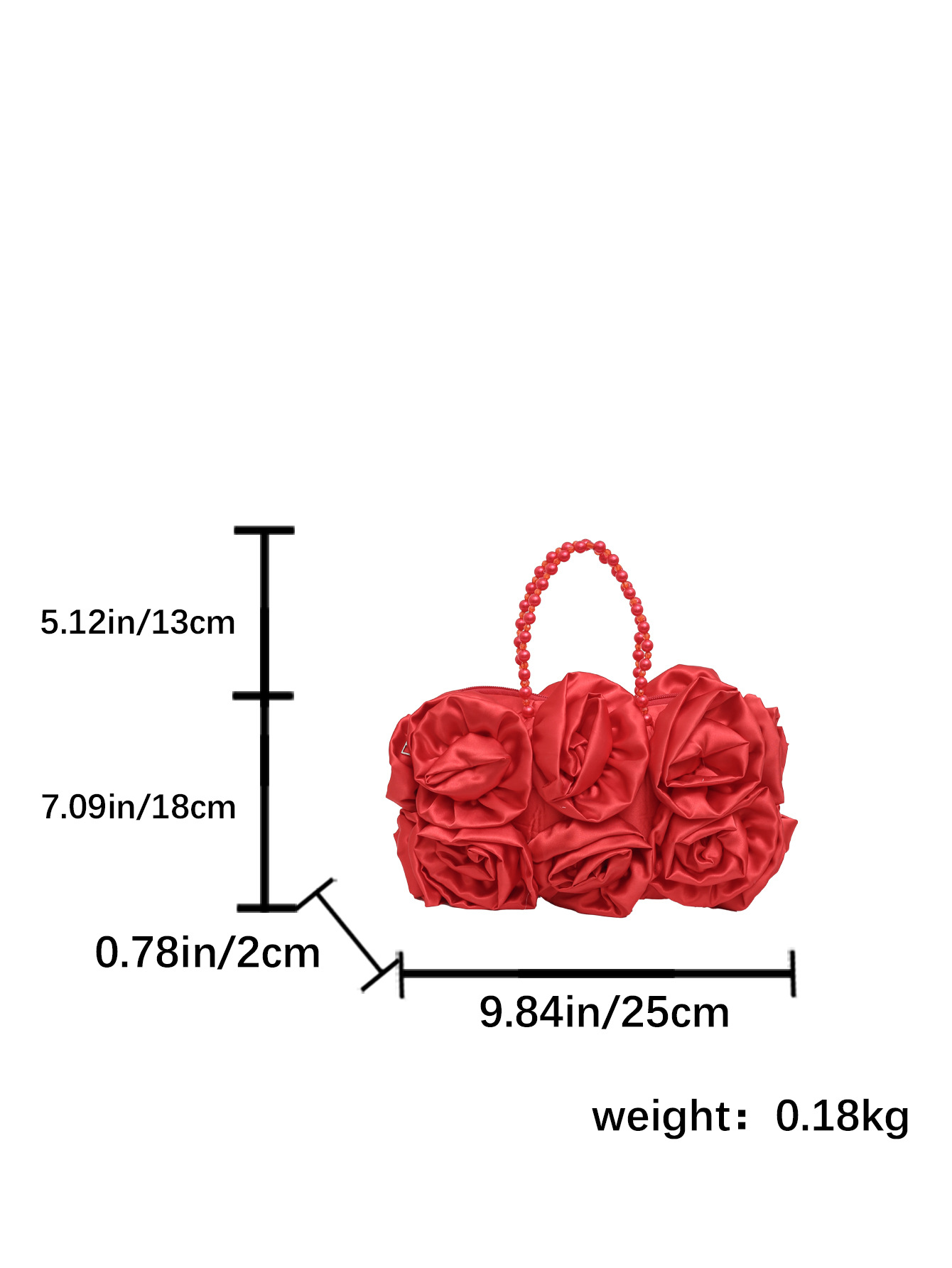 138g Weight Polyester Cotton Lining Material Zipper Closure Type Double Handle Strap Type Handbag, Evening Bag Bags Type Party Occasion Lace Material Flower Pattern Spring&Summer Season Women's Gender Elegant Style Pillow Shape Shape Black Red Lace Flower Pillow Shape Evening Bags 13