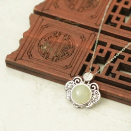 和田玉项饰;天然玉石手饰;和田玉手饰