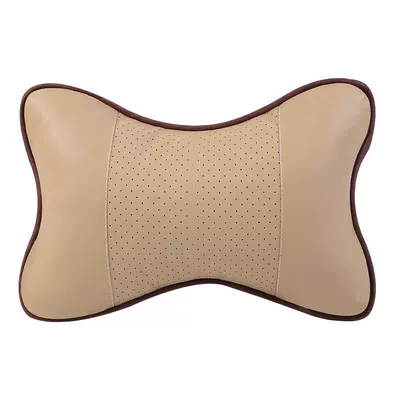 Car headrest pillow neck Headrest - beige