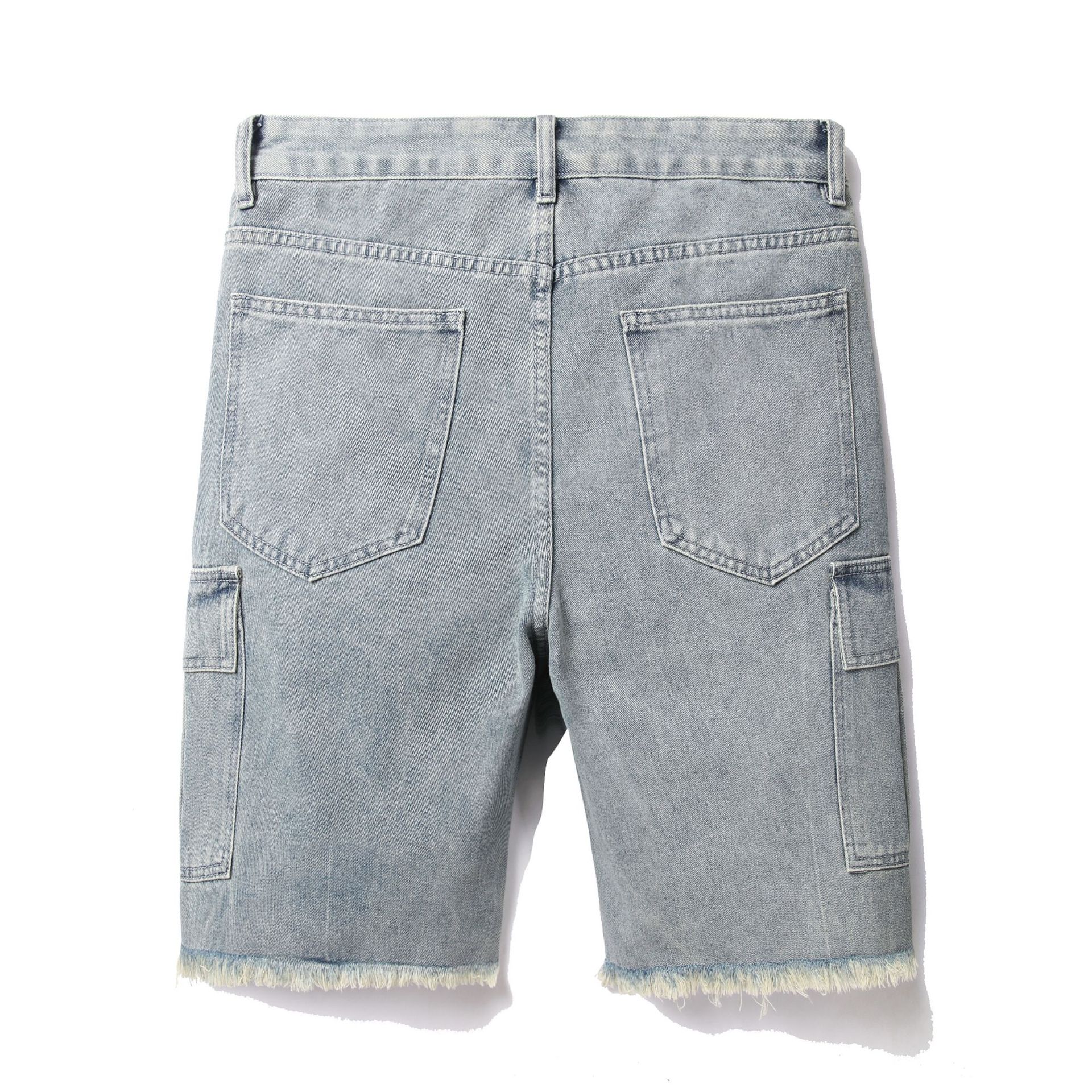 Loose Denim Shorts For Men Summer Casual Versatile Five Point_voghion.com