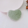 Autumn and winter new plush hair clip lamb hair furry rabbits hairy mink water bb clip card love water droplet hair clip