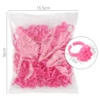 Heart-shaped rose red (100 pieces)