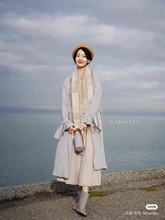 秋冬季新款女士仿羊绒双色拼色直播通用围巾披肩直销批发代发