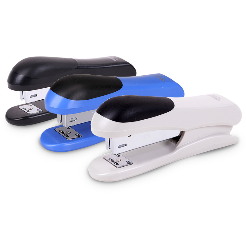 Deli Stationery 0355 Stapler Set Affordable No. 12 Stapler Staple Remover Stapler Card Pack