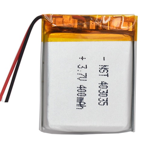 403035 polymer lithium battery 3.7v 400mah Bluetooth car positioning tracker and other rechargeable batteries