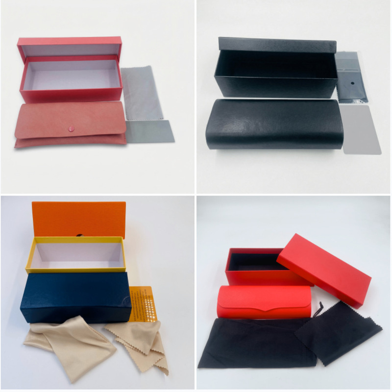 New Fashion Eyewear Cases Wholesale, Various Styles of Sunglasses Cases, Rich Colors and Diverse Shapes