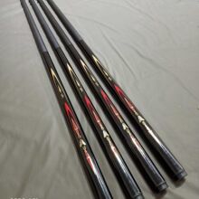 碳素黑八九球台球杆一体通杆斯诺克科技大头小头专业球房必备