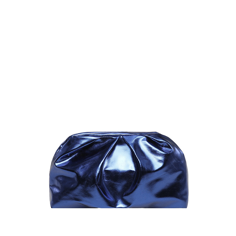 2026 nuevo bolso de nube plegado brillante, bolso de hombro de moda casual de mujer, bolso de viaje de alta calidad