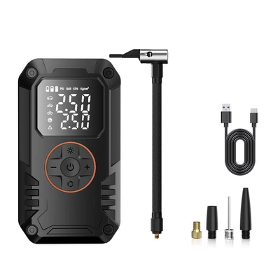 Cross-Border Exclusive Supply of Car-Mounted Wireless Air Pumps, Portable Car Air Pumps, Electric Car Tire High-Pressure Inflators (Hava nasosu) - wireless-charging-model