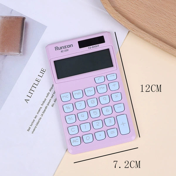 320 Mini Dual Power Supply Calculator Purple Blue