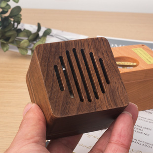 Japanese sankyo movement Beech walnut diy Sky City music box wooden box retro music box