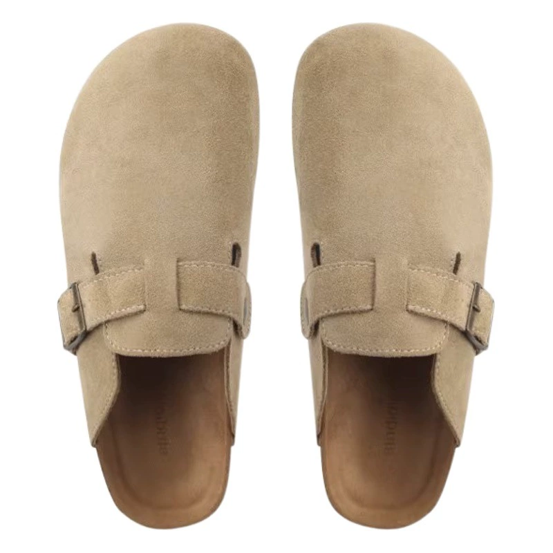 Тапочки Sanxi's же Birkenstock на толстой подошве для женщин, весна-осень 2022, новая верхняя одежда для рыбалки, обувь Baotou Birkenstock, тапочки