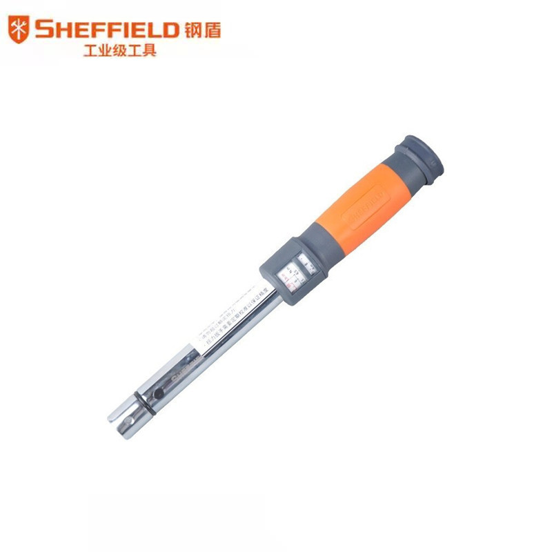 钢盾S016301 9*12mm系列全钢型专业级可调式换头扭力扳手10-60N.m