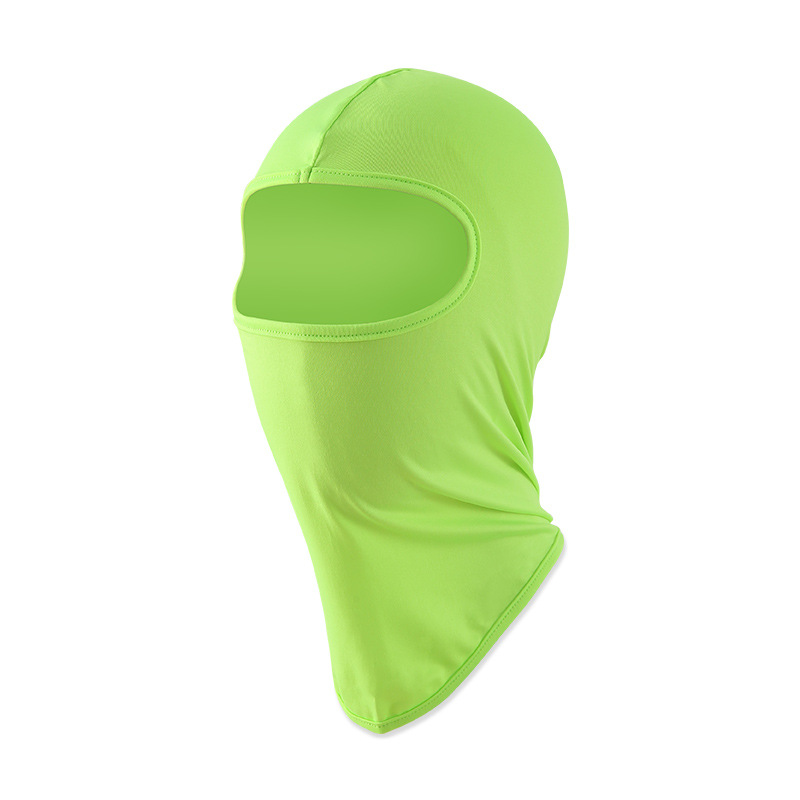 Cross-border hielo seda montar sombrerería verano al aire libre protección solar sombrerería bicicleta motocicleta máscara a prueba de viento máscara liner