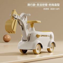 掘削機のおもちゃ2-6歳の子供の大きい掘削機の赤ちゃんのフックマシンの工事車の掘削機の滑走のおもちゃの掘削車