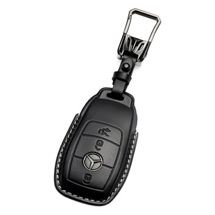 Прямые поставки с завода, подходящие для автомобильного ключа Mercedes-Benz C/E/S класса E300L/C260L/GLA200, сумка из натуральной коровьей кожи