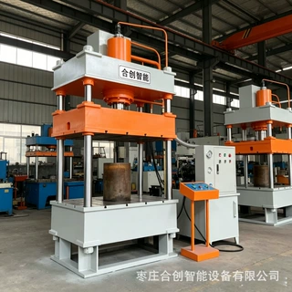 200吨数控四柱液压机 PLC 控制 粉末成型、压装整形压力设备